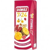 Dimes 7/24 Tahıllı Koli 200 ml Meyve Suyu