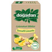 Doğadan 18'Li Limon-Zencefil Bitki Çay