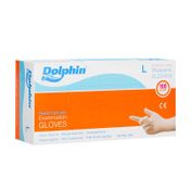 Dolphin L 100'lü Lateks Pudrasız Muayene Eldiveni
