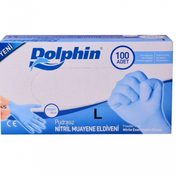 Dolphin L 2000 Adet Pudrasız Mavi Nitril Medikal Muayene Eldiveni
