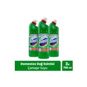 Domestos 3x750 ml Ultra Hijyen Dağ Esintisi Çamaşır Suyu