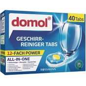 Domol 40'lı 12 Fonksiyon 3 in 1 Bulaşık Makinesi Tableti