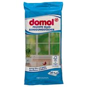 Domol Cam Parlak Yüzeyler İçin 20'li Islak Temizlik Bezi