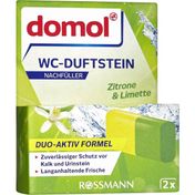 Domol Klozet Blok Yedek Limon 2x40 gr WC Kokusu
