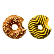 Donut Worry Be Happy 2x71 gr Vanilya Fındık Dolgulu Donut
