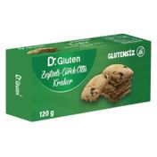 Dr. Gluten 120 gr Glutensiz Zeytinli ve Çörek Otlu Kraker