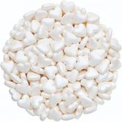 Dr. Gusto 70 gr Mini Beyaz Kalp Sprinkles Şeker