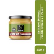 Dr. Hazel 6x250 gr Şekersiz Fındık Ezmesi