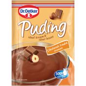 Dr Oetker 102 gr Çikolata Fındık Aromalı Puding