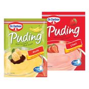 Dr. Oetker 240 gr 2'li Çilekli-Muzlu Puding