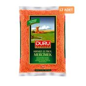 Duru 12 x 1 kg Kırmızı Futbol Mercimek