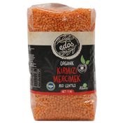 Edos 1 kg Organik Kırmızı Mercimek