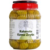 Egeye Dönüş Ev Yapımı Geleneksel Kalamata İri Boy Kırma Palamut 1 kg Yeşil Zeytin