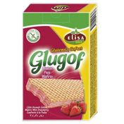 Elisa Gold 125 gr Glugof Çilek Aromalı Gofret