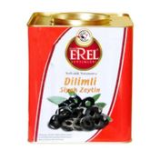 Erel Zeytinleri 8 kg Dilimli Siyah Zeytin