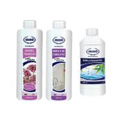 Ersağ 2x1 lt Genel Temizleyici Hoş Kokulu + Banyo Wc Temizleyici + 500 ml Damla Konsantre