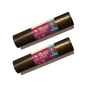 Ersopack 2x10'lu 120x150 cm Siyah Endüstriyel Hantal Boy Çöp Torbası