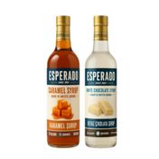 Esperado 750 ml Şekersiz Karamel + 750 ml Beyaz Çikolata Aromalı Kahve Şurubu