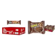 Eti 12x100 gr Burçak Sütlü Kakaolu Kremalı Yulaflı Bisküvi + 24x35 gr Topkek Fındıklı Kakaolu Kek