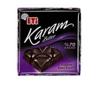 Eti Karam %70 70 gr Kakaolu Bitter Çikolata