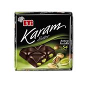 Eti Karam Bitter %54 Antep Fıstıklı 60 gr Kare Çikolata