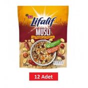 Eti Lifalif 12x350 gr Yer Fıstıklı Ve Hurmalı Müsli