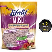 Eti Lifalif İnce Öğütülmüş Müsli Hibiskuslu 250 gr x 2 Adet
