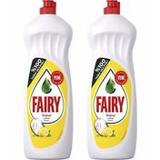 Fairy 2x650 ml Bulaşık Detarjanı Limonlu