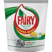 Fairy Hepsi Bir Arada 65 Yıkama Sarı Bulaşık Makinesi Tableti