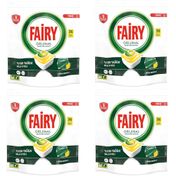 Fairy Hepsi Bir Arada Limon Kokulu 4x36'li Bulaşık Makinesi Deterjanı