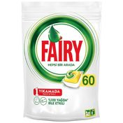 Fairy Hepsi Bir Arada Limon Kokulu 60'li Bulaşık Makinesi Tablet
