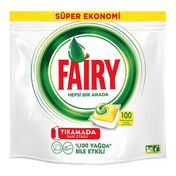 Fairy Orijnal 100 Adet Limon Kokulu Bulaşık Deterjanı Tableti