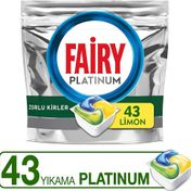 Fairy Platinum 43 Tablet Bulaşık Makine Deterjanı