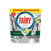 Fairy Platinum Limon 72 Tablet Bulaşık Makinesi Deterjanı