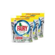 Fairy Platinum Limon Kokulu 3x72 Yıkama Bulaşık Makinesi Deterjanı Kapsülü