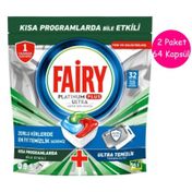 Fairy Platinum Plus Ultra 2x32'li Bulaşık Makinesı Tableti