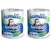 Famila 2 Adet Jumbo Havlu