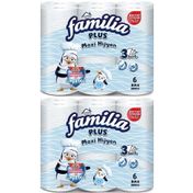 Familia 3 Katlı 6x2 Adet Plus Maxi Hijyen Kağıt Havlu