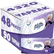Familia Lavantanın Ferahlığı 48x90 Adet Islak Havlu Mendil