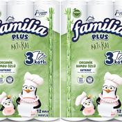 Familia Natural 4x12 Organik Bambu Özlü Kağıt Havlu