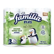 Familia Plus 12'li Natural Tuvalet Kağıdı