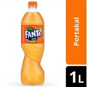 Fanta Pet Şişe 1 lt Portakallı Gazlı İçecek