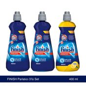 Finish 3x400 ml Bulaşık Makinesi Temizleyici Parlatıcı
