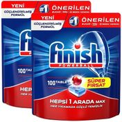 Finish Hepsi Bir Arada 2x100'li Bulaşık Makinesi Deterjanı