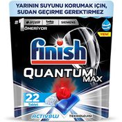 Finish Quantum Max 22 Kapsül Bulaşık Makinesi Deterjanı CRSPZR1041332
