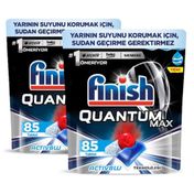 Finish Quantum Max 2x85 Kapsül Bulaşık Makinesi Deterjanı