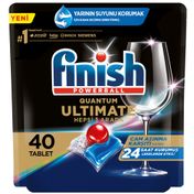 Finish Quantum Ultimate 40 Kapsül Bulaşık Makinesi Deterjanı