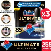 Finish Ultimate Hepsi Bir Arada 3x85'li Bulaşık Makinesi Tableti
