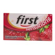 First Sensations 27 gr Çilek Ve Karamel Aromalı Sakız