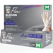 Flex Tpe M 100 Adet Krem Renk Eldiven